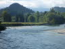 Blick �ber die Sava in Richtung Bodesce